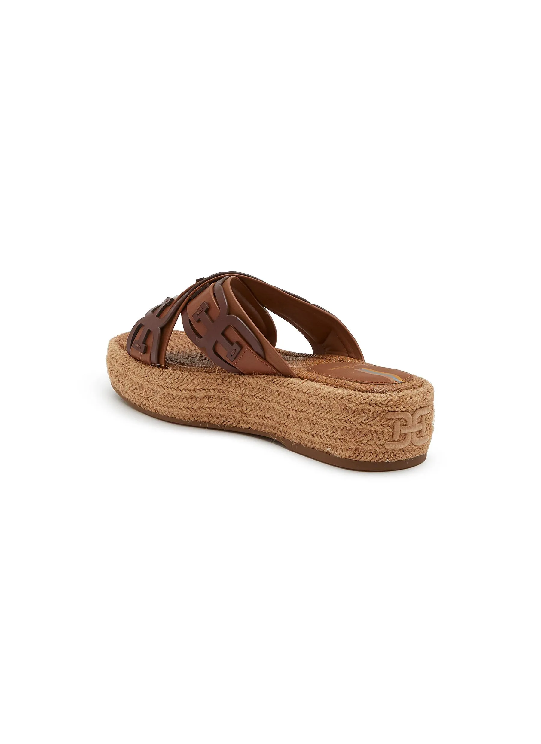 -----------SAM EDELMAN  ---- ------------ ----Pria 45 Espadrille Leather Slides --