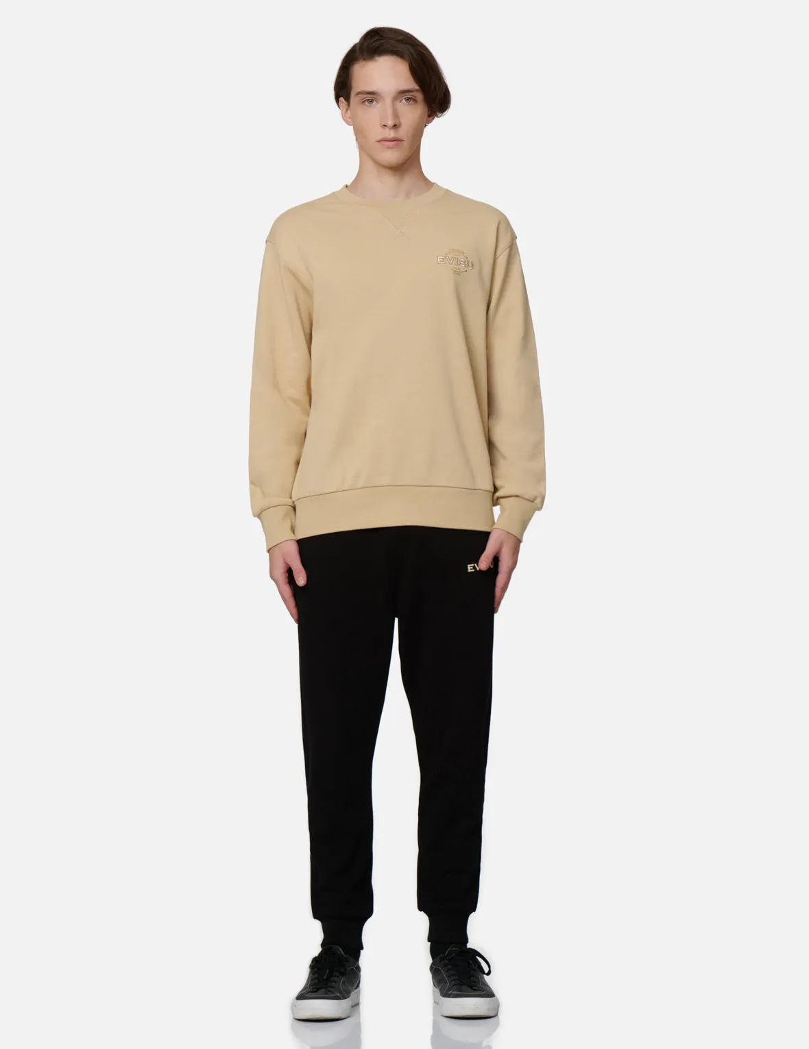 2-Layer Hand-brush Daicock Sweatshirt