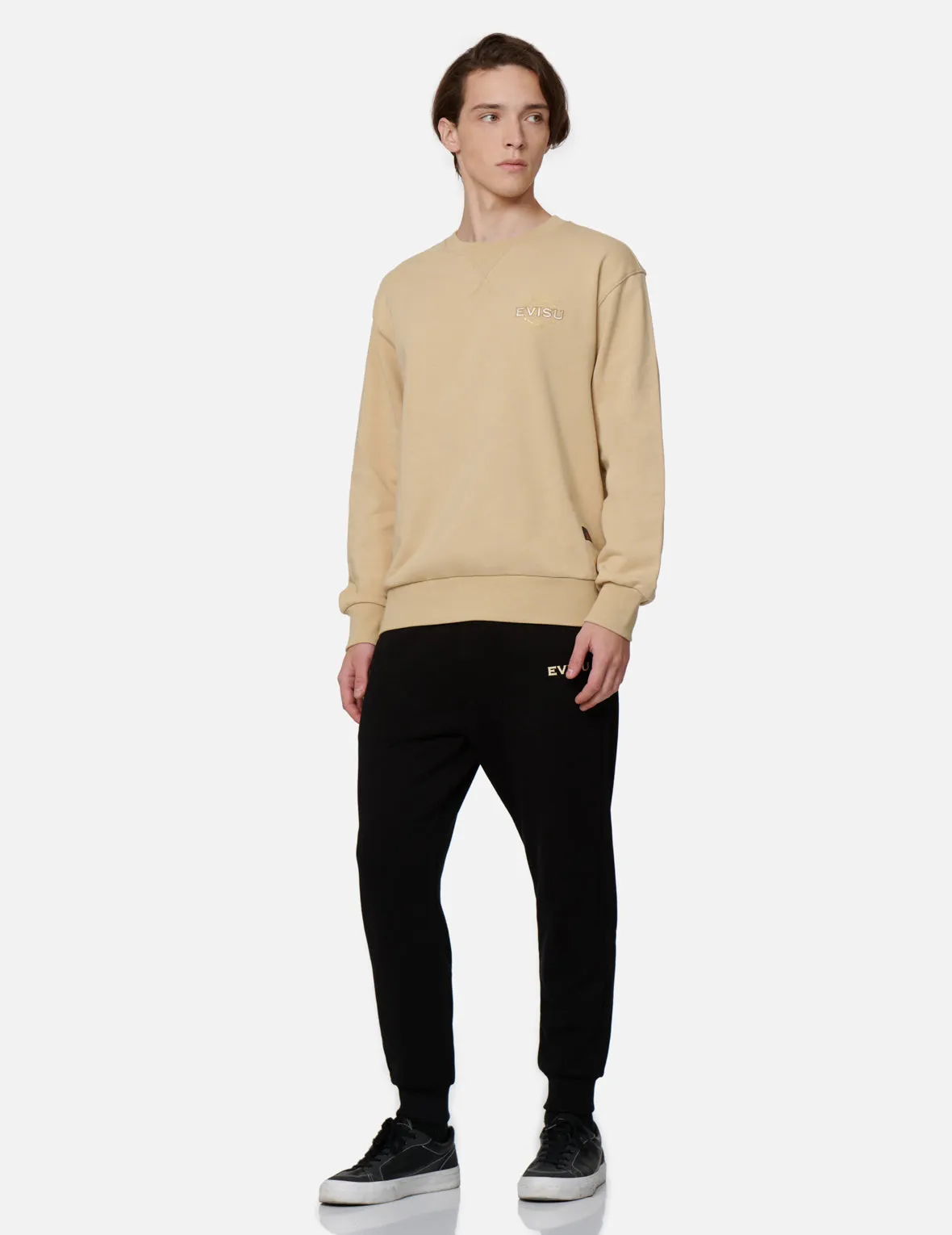 2-Layer Hand-brush Daicock Sweatshirt