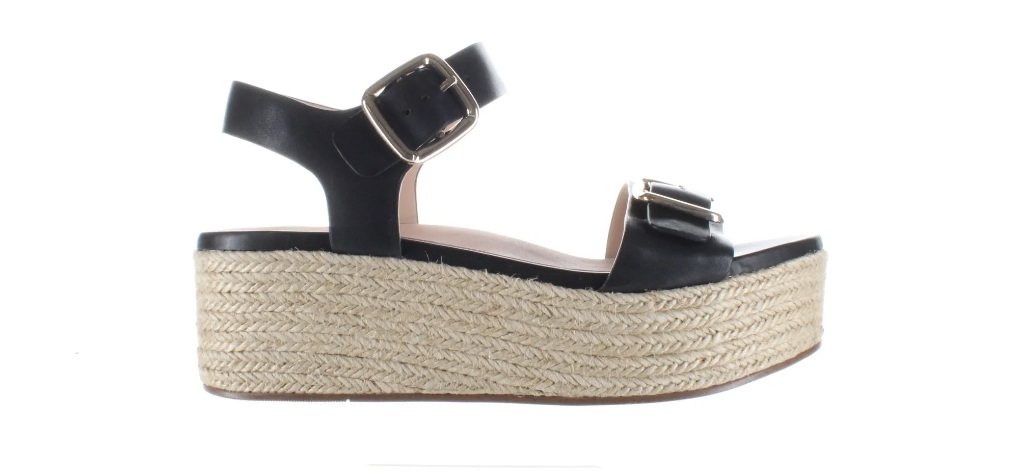 27 Edit Black Womens Espadrille Sz 7.5