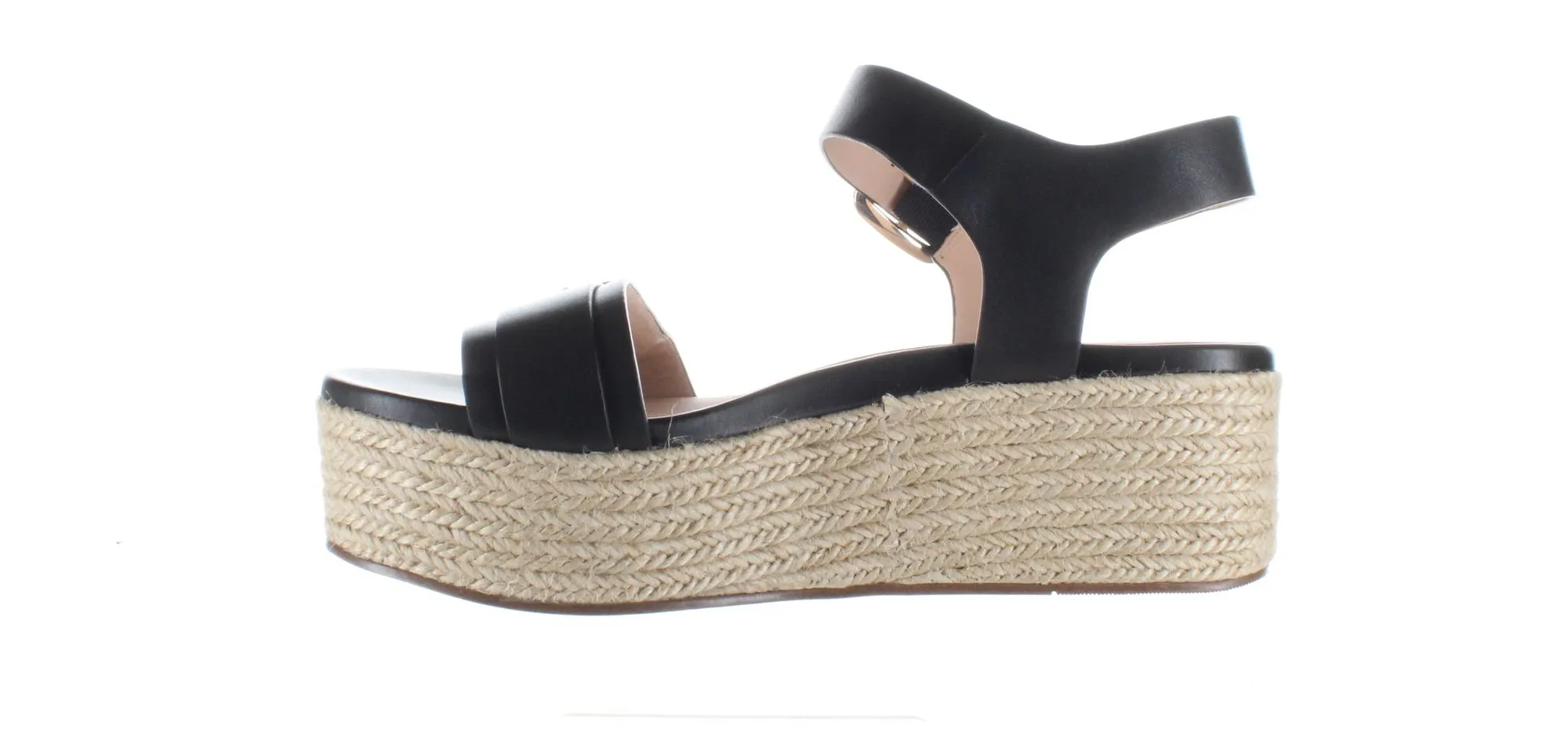 27 Edit Black Womens Espadrille Sz 7.5