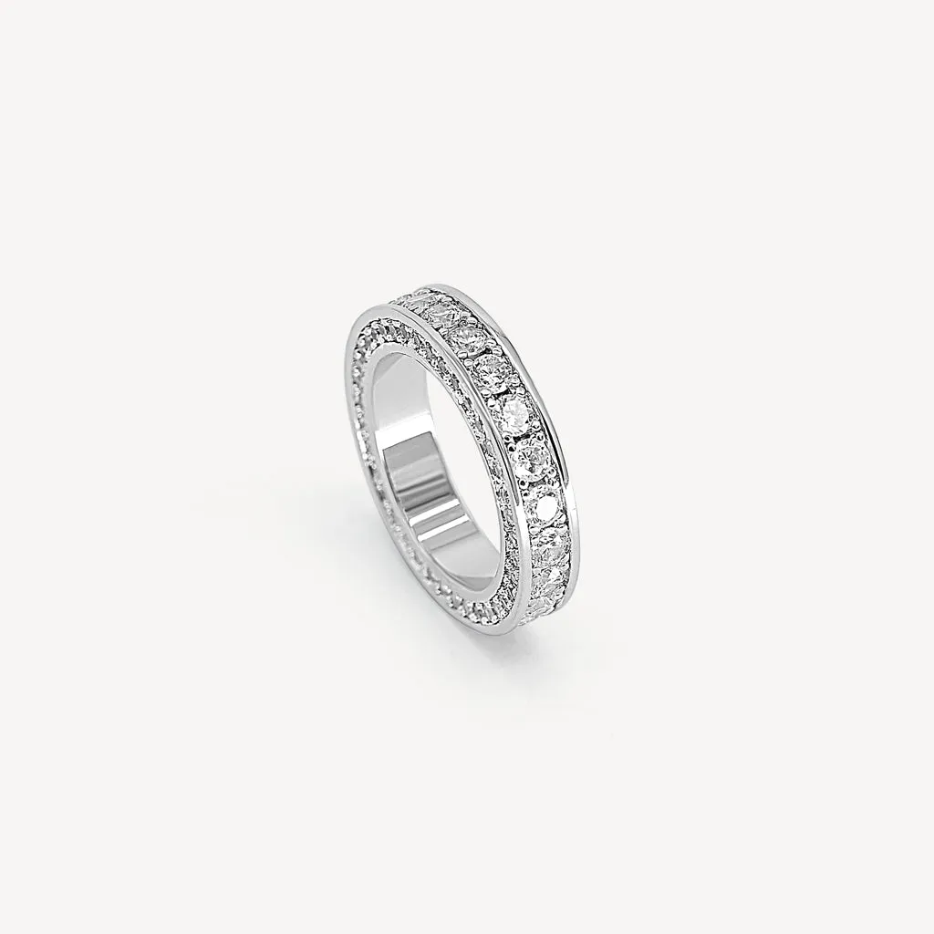 3 Layer Diamond Ring