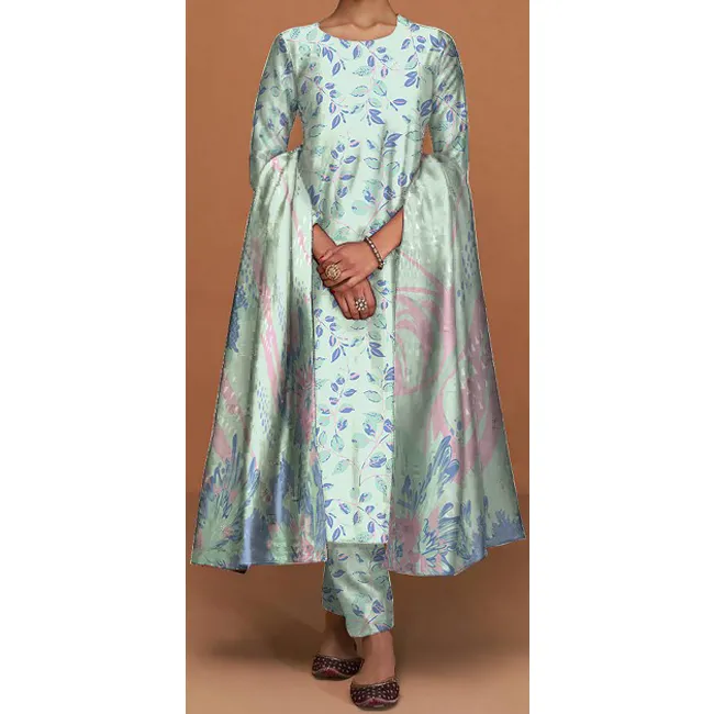 3PC- Unstitched Digital Printed Suit PS4497