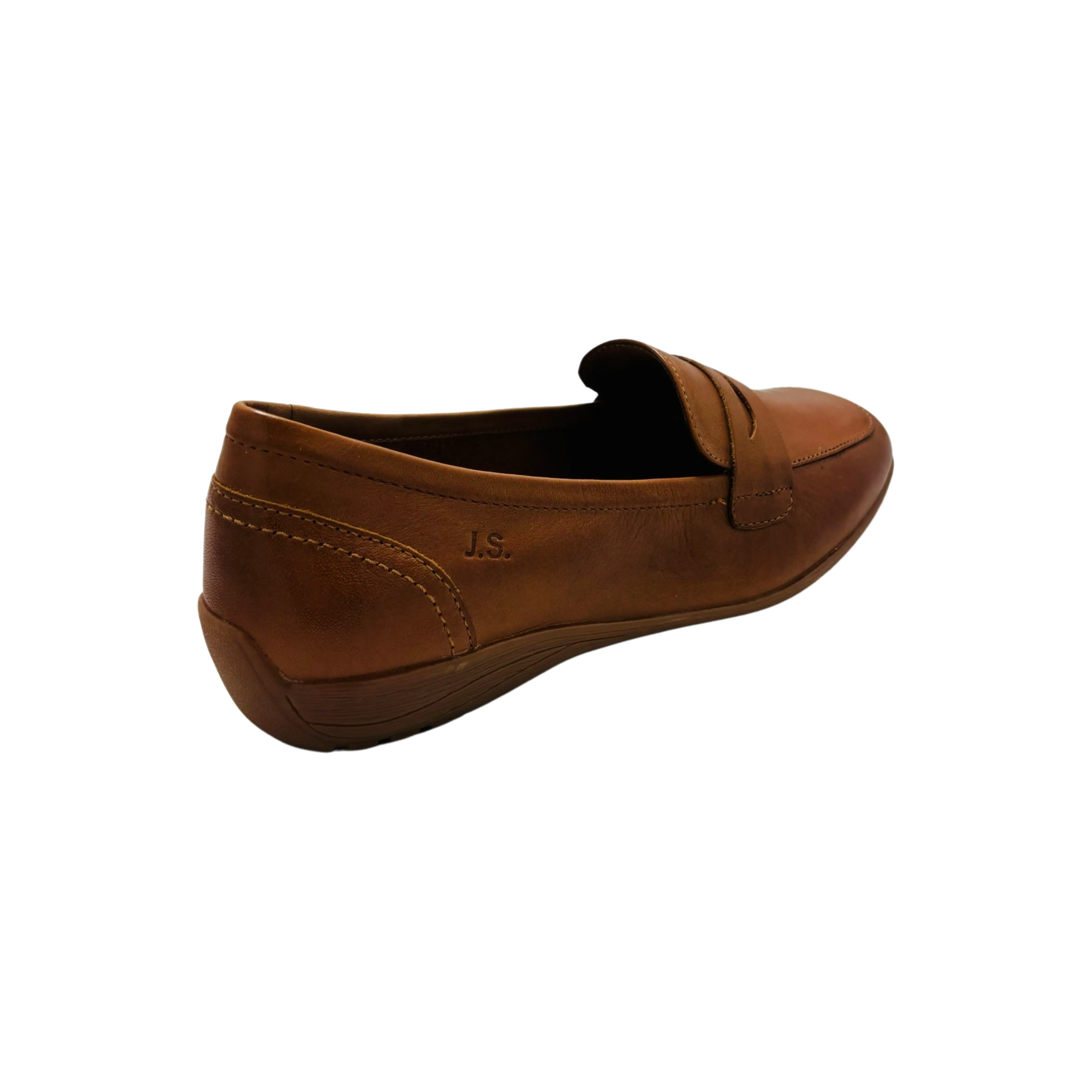 74822 Camel Leather Loafer