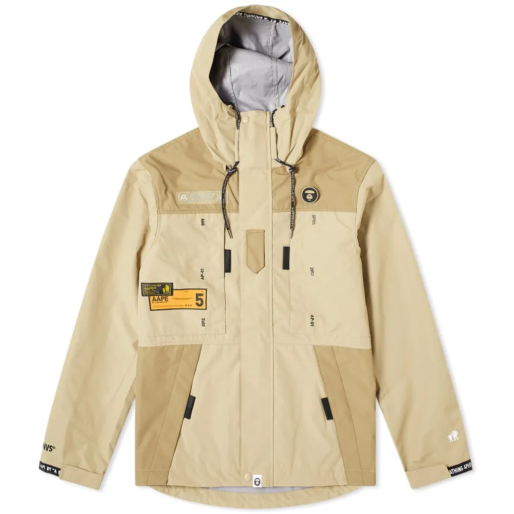 AAPE Mountain Shell JacketBeige