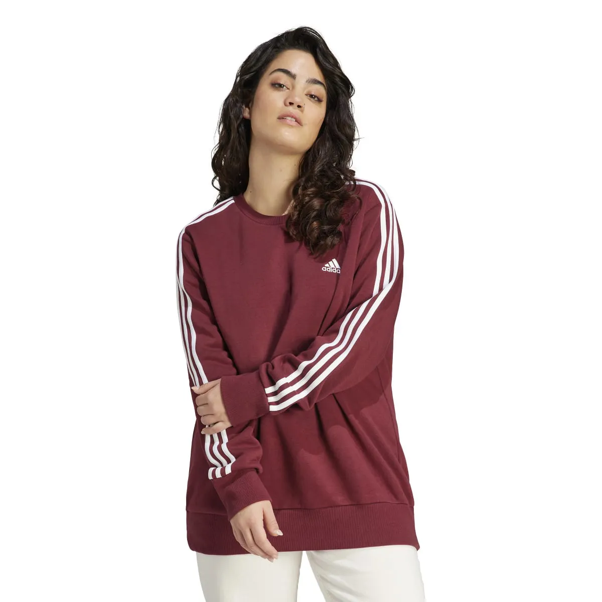 adidas Women's 3s Fleece Crew