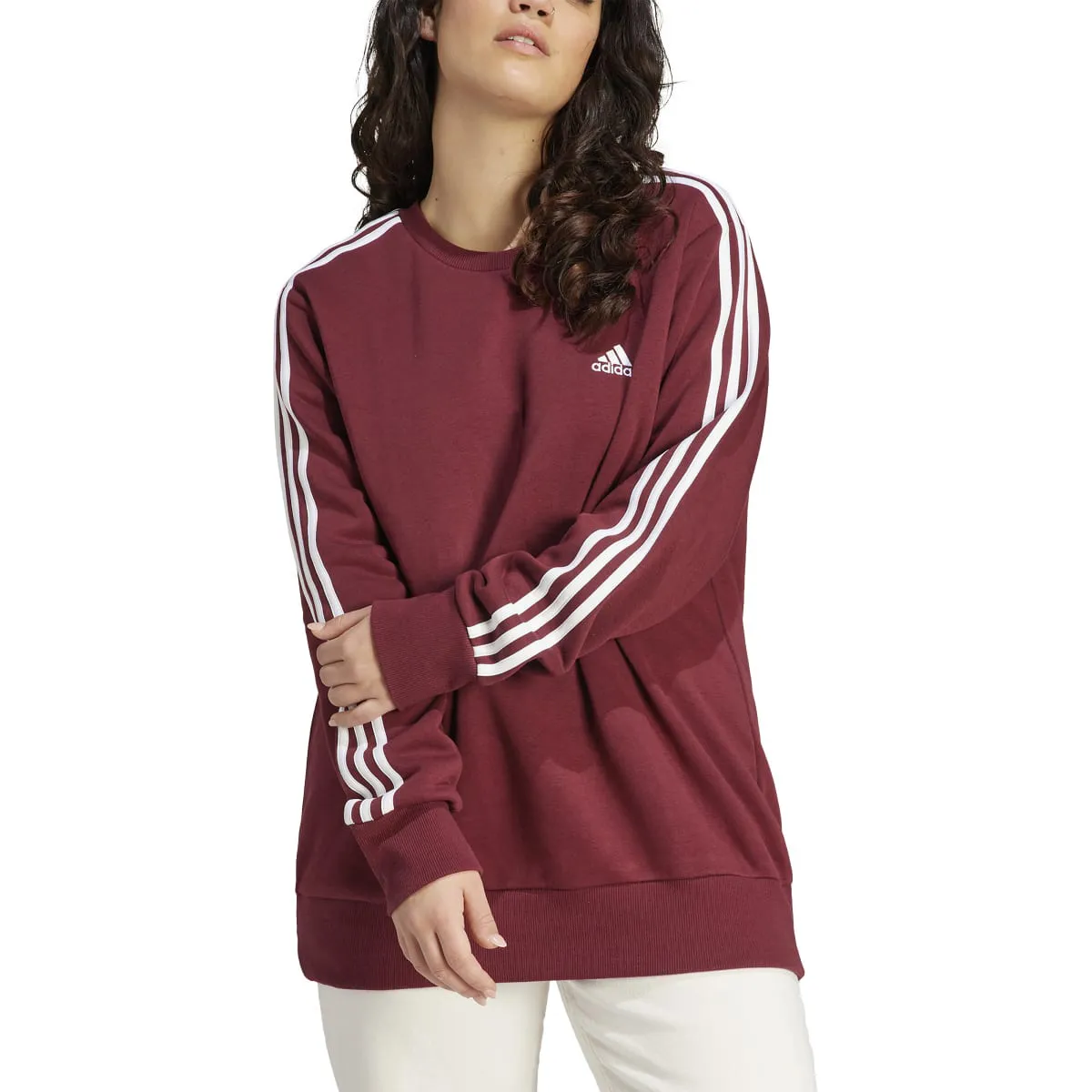 adidas Women's 3s Fleece Crew