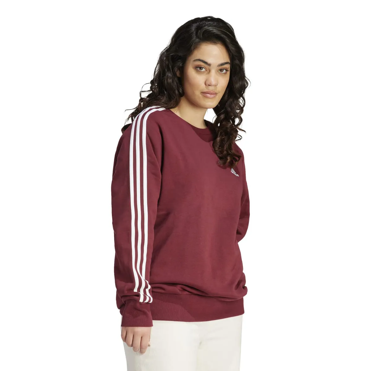 adidas Women's 3s Fleece Crew