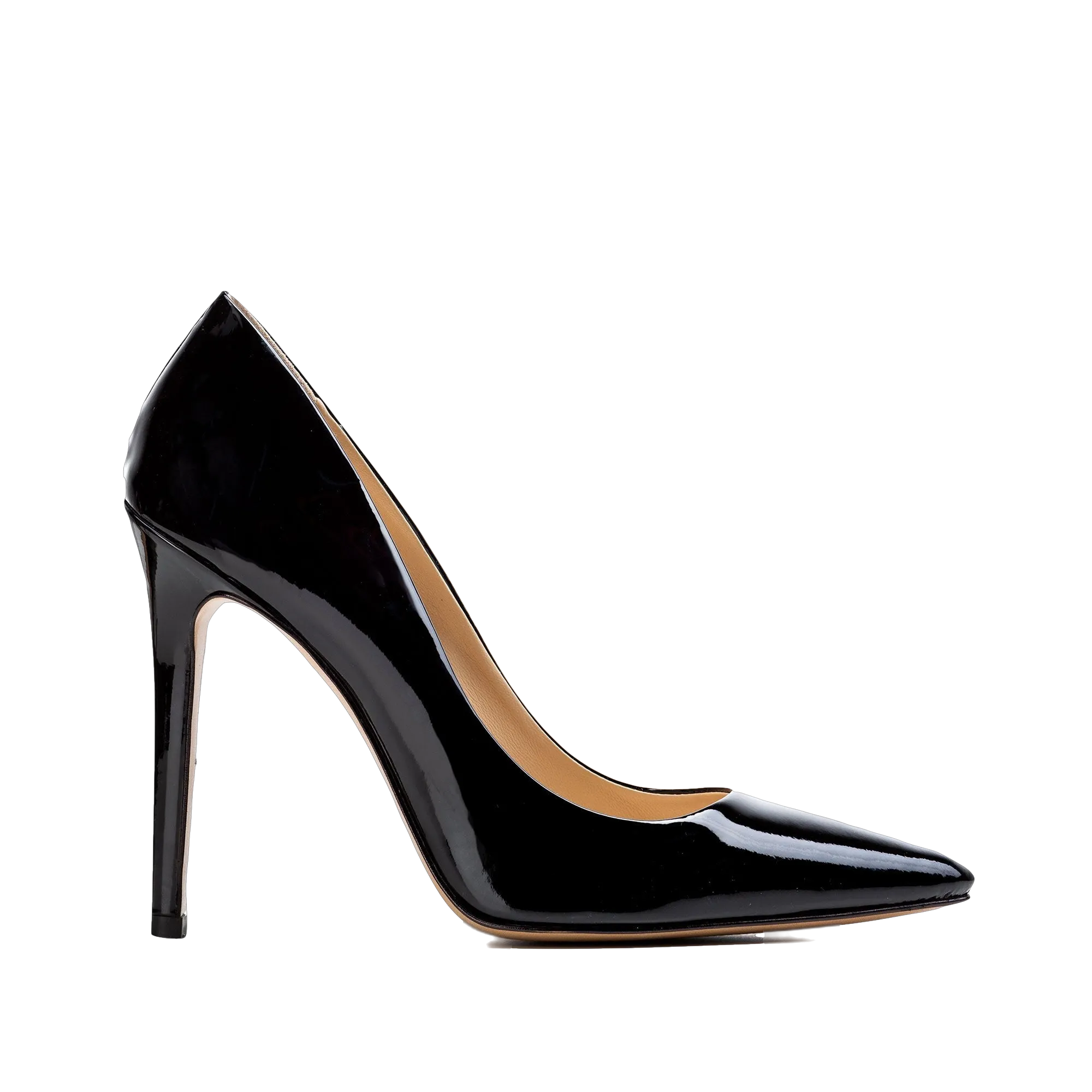 Alice Black Patent Leather Stiletto