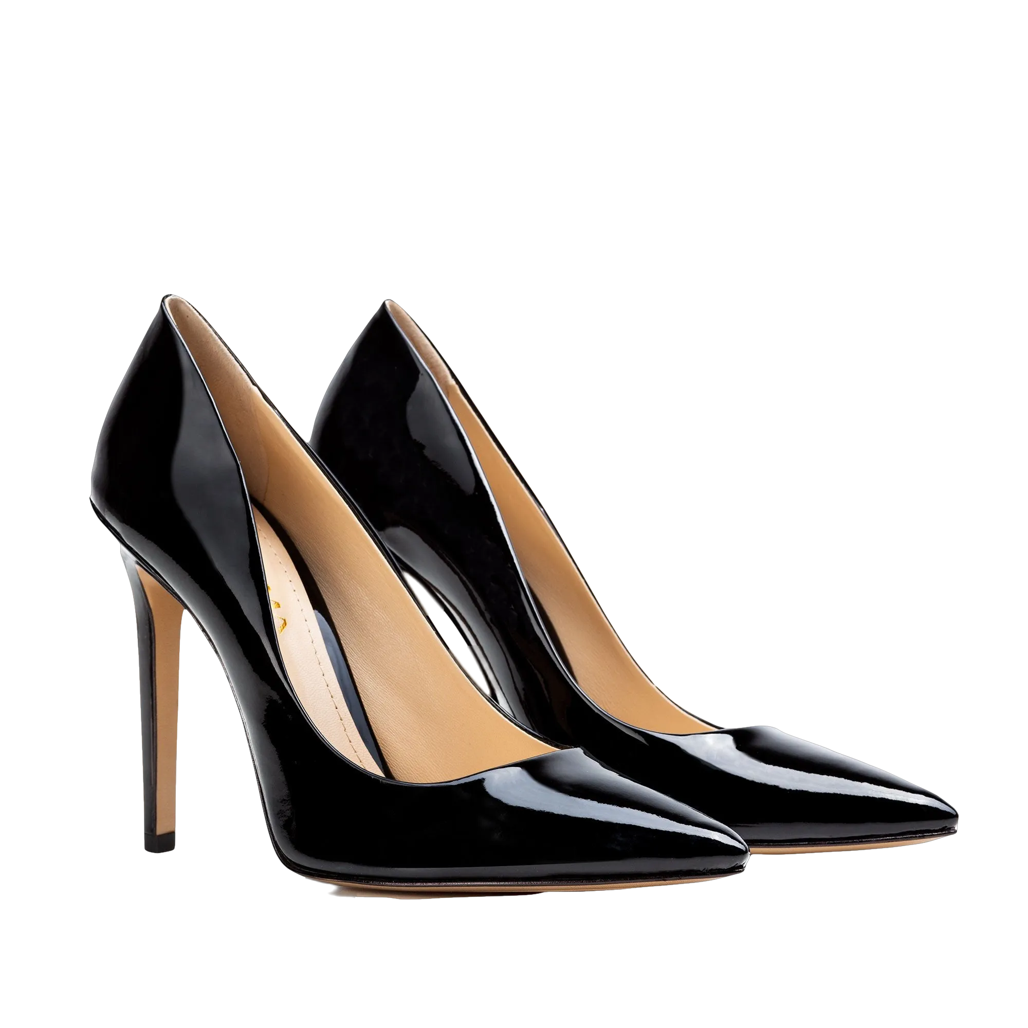 Alice Black Patent Leather Stiletto