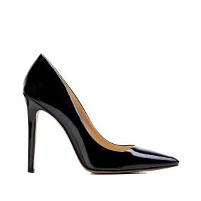 Alice Black Patent Leather Stiletto