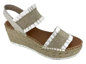 Andre Assous Clemi Women's Espadrille White