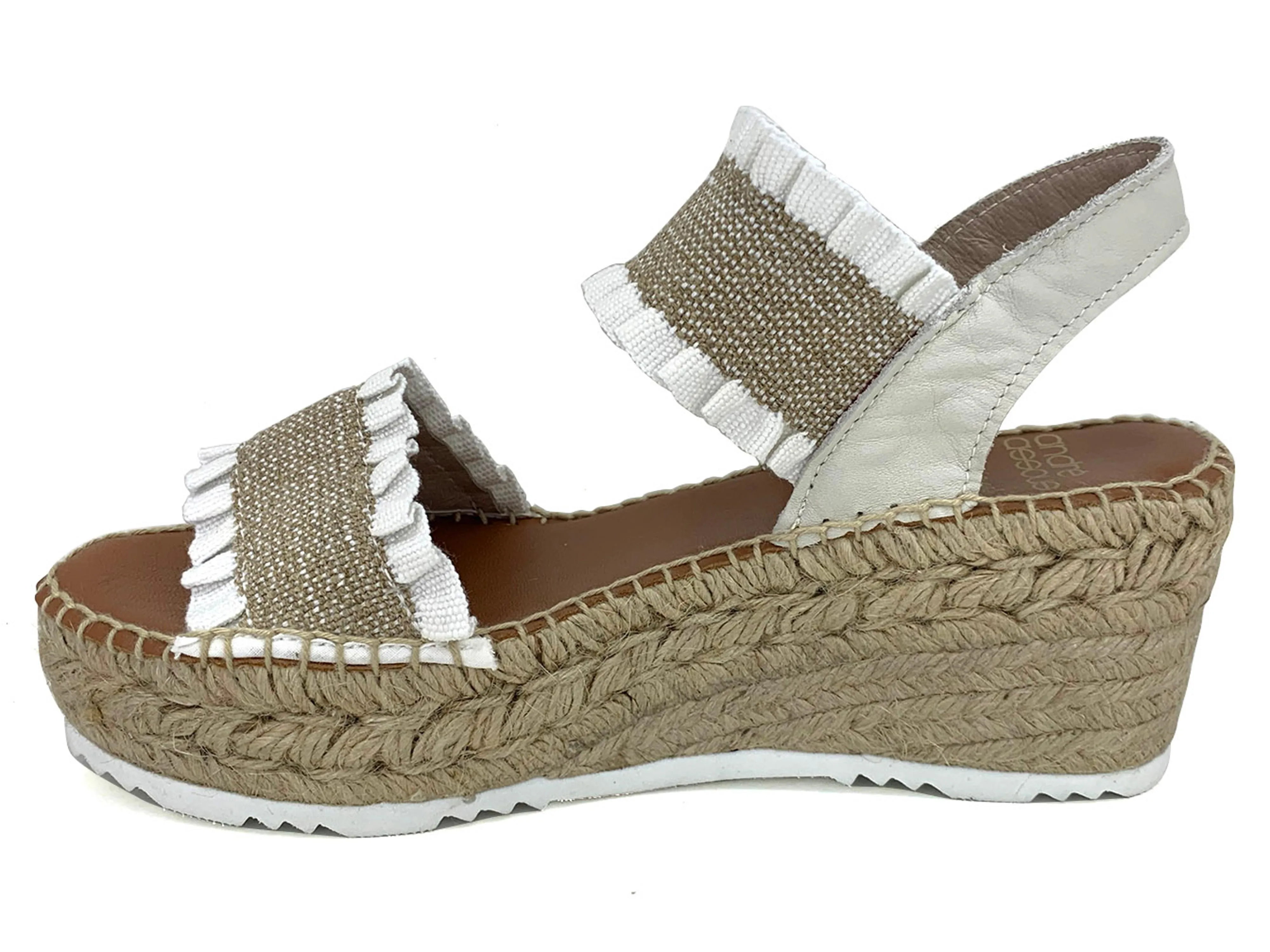 Andre Assous Clemi Women's Espadrille White