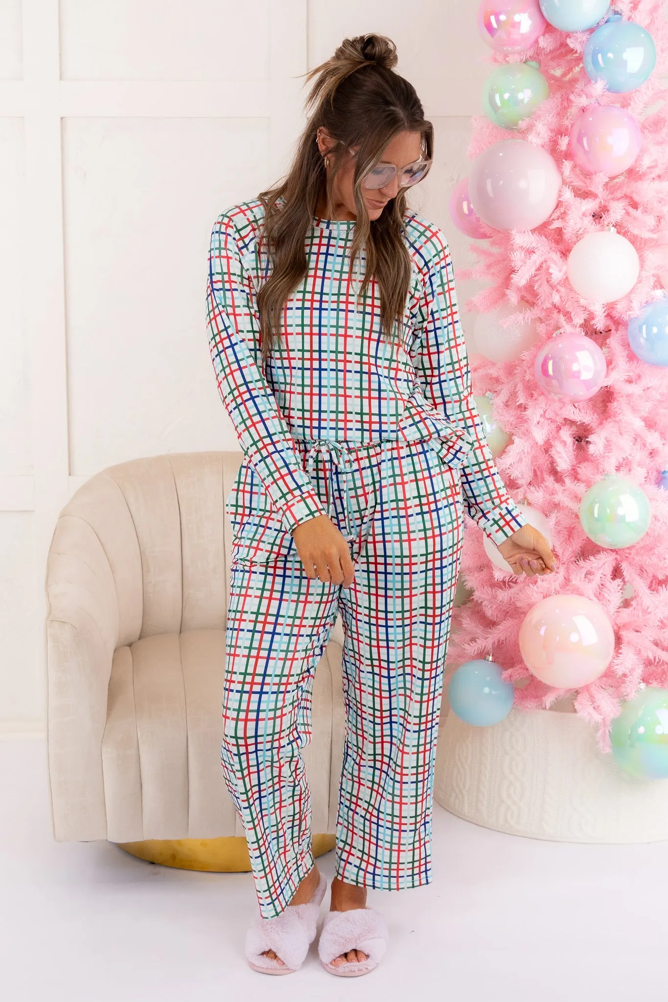 Annie Family Plaid Pajamas | Mary Square - FINAL SALE