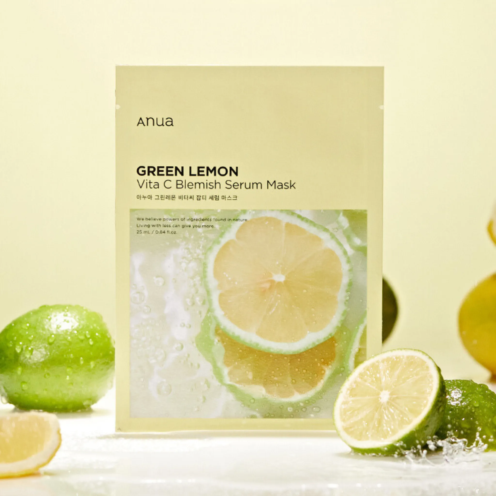 Anua Green Lemon Vita C Blemish Serum Mask (10PCS)