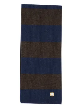 Armor Lux Heritage Striped Scarf Aviso Blue