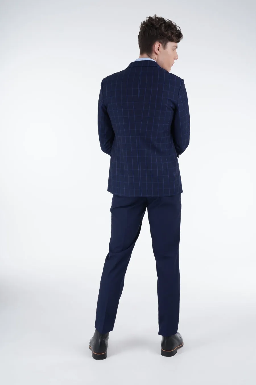 Athenian Pinstripe Suit