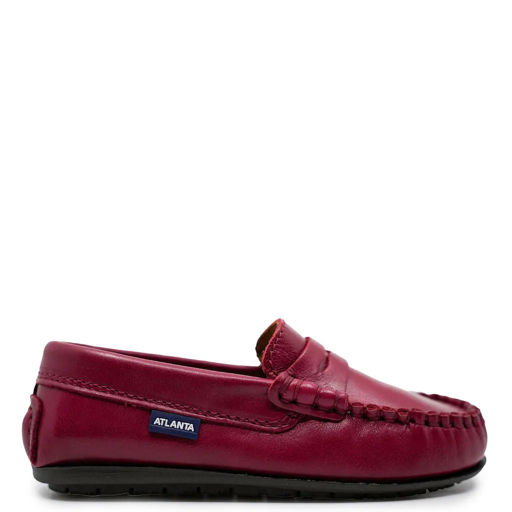 Atlanta Mocassin Red Antik Penny Loafer