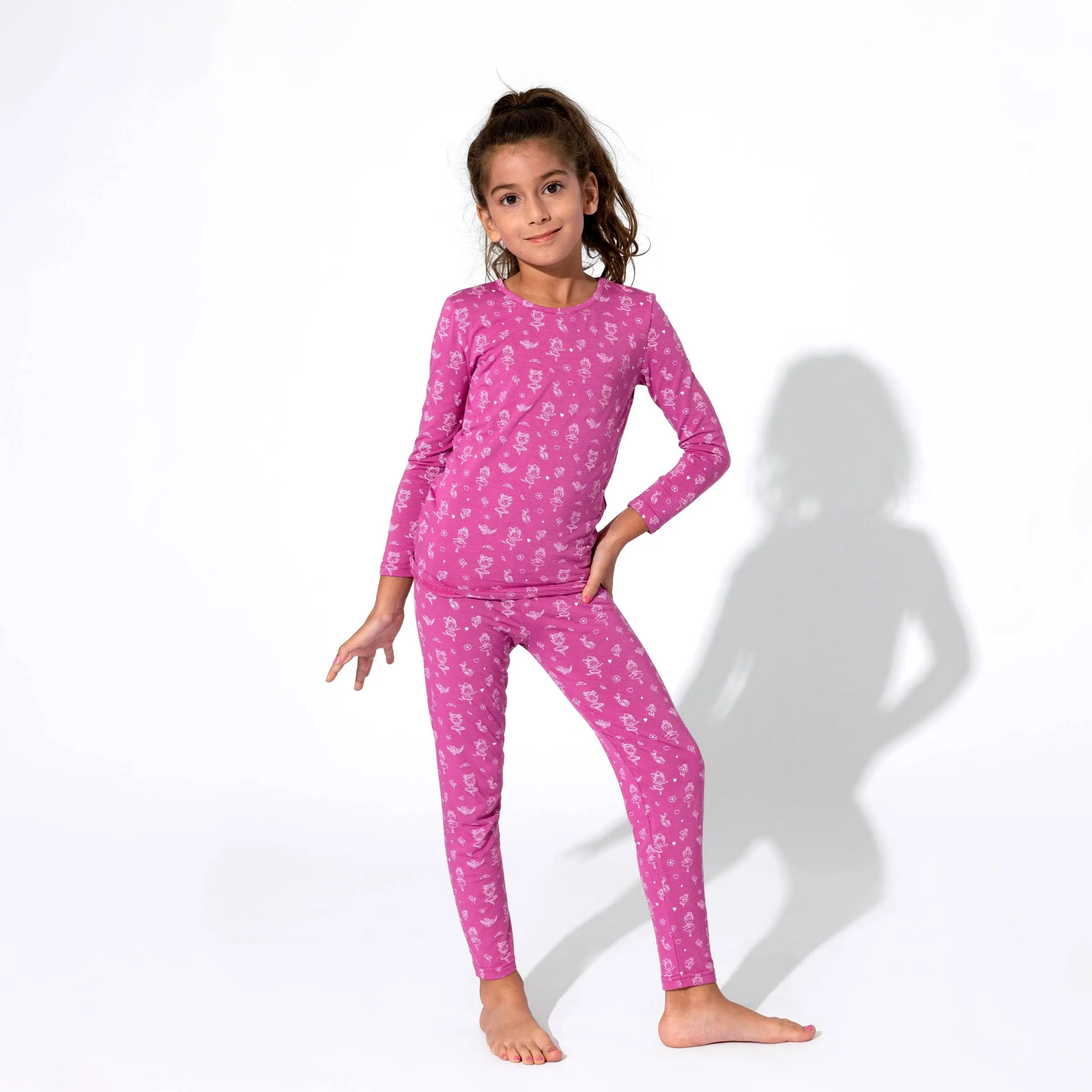 Ballerina Kids Bamboo Pajamas