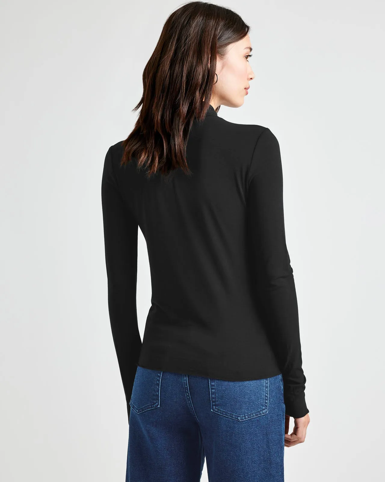 Bamboo Long Sleeve Turtleneck