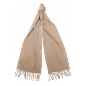 Barbour Womens Lambswool Scarf Oatmeal