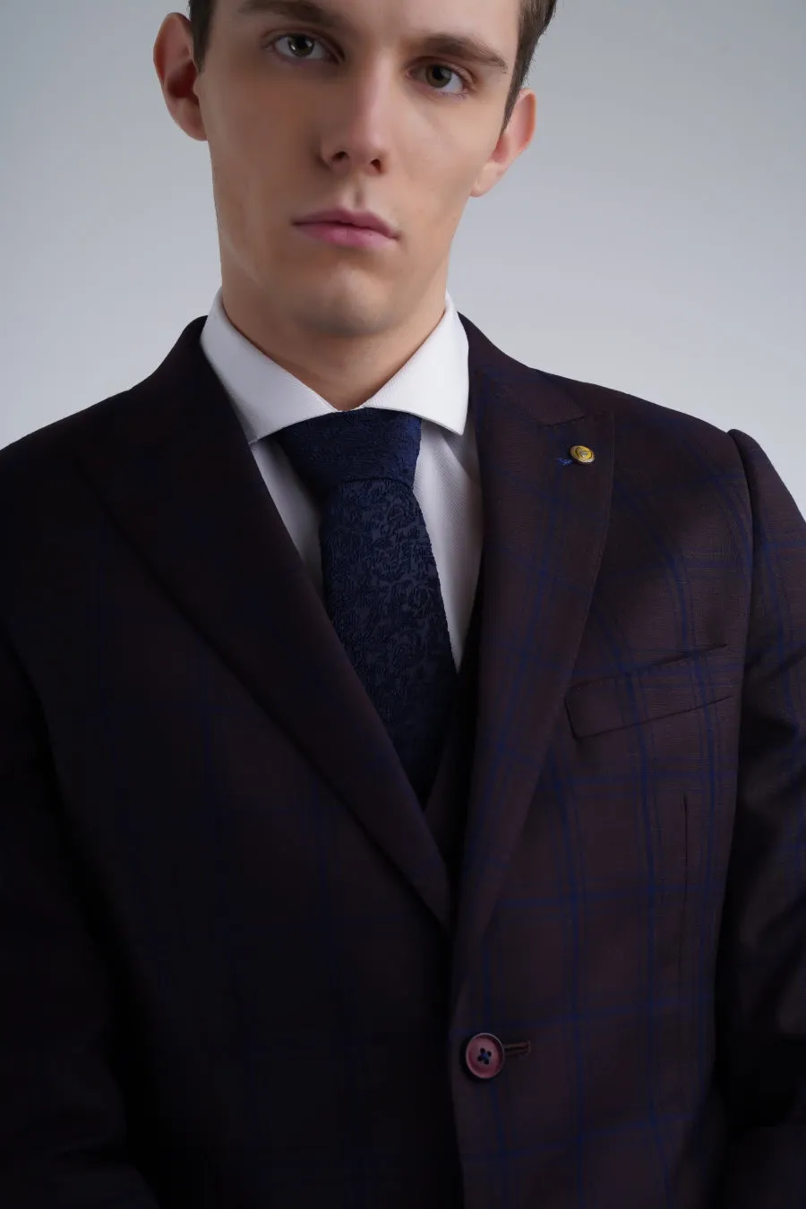 Barcelona Brown Suit