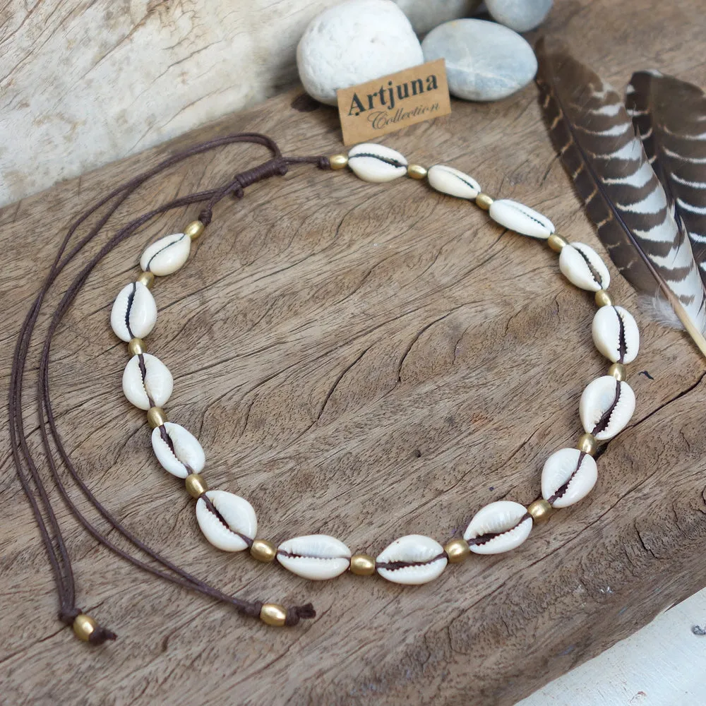 Beachday Shell Choker Necklace