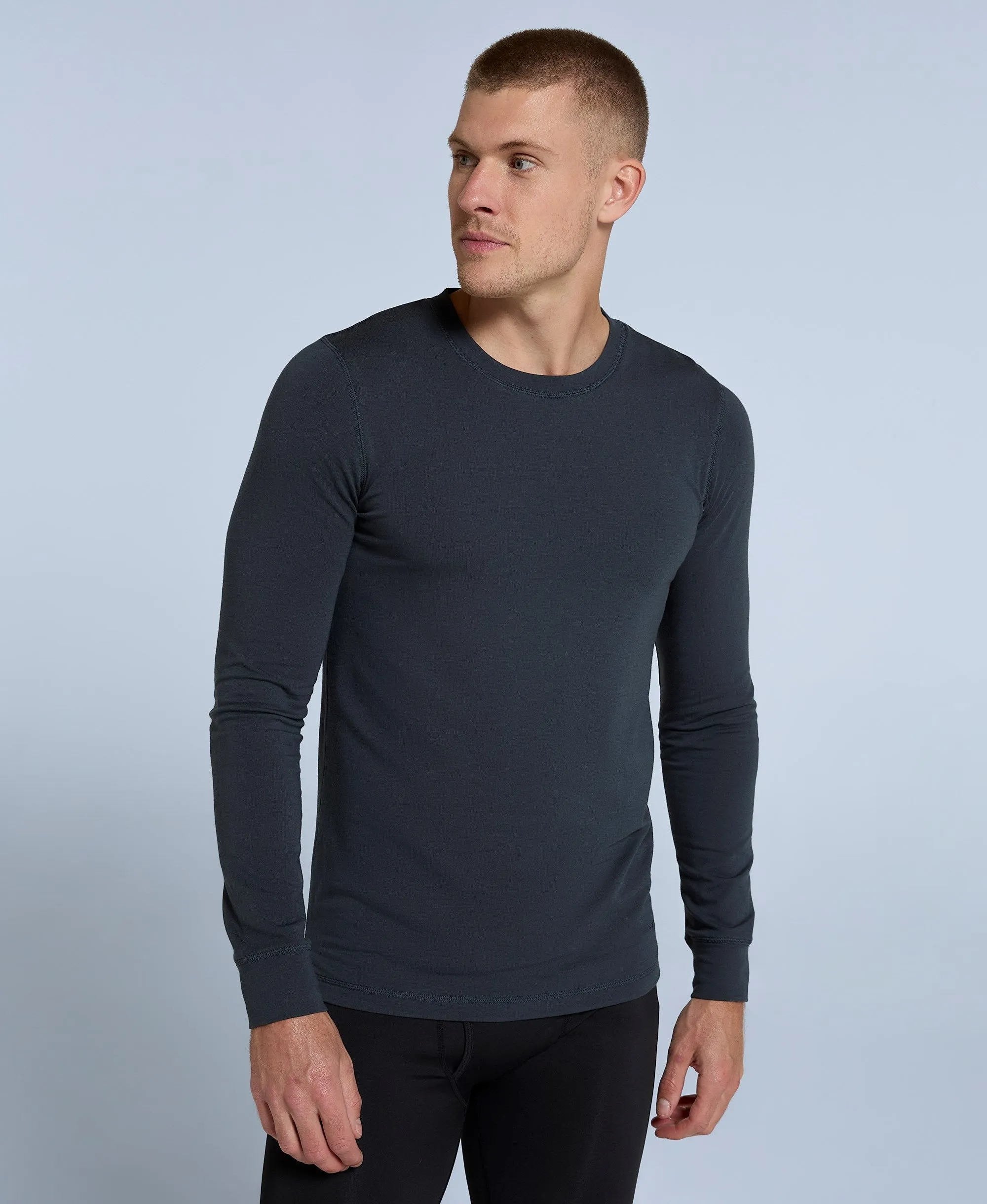 Blaze Mens Base Layer Top - Navy