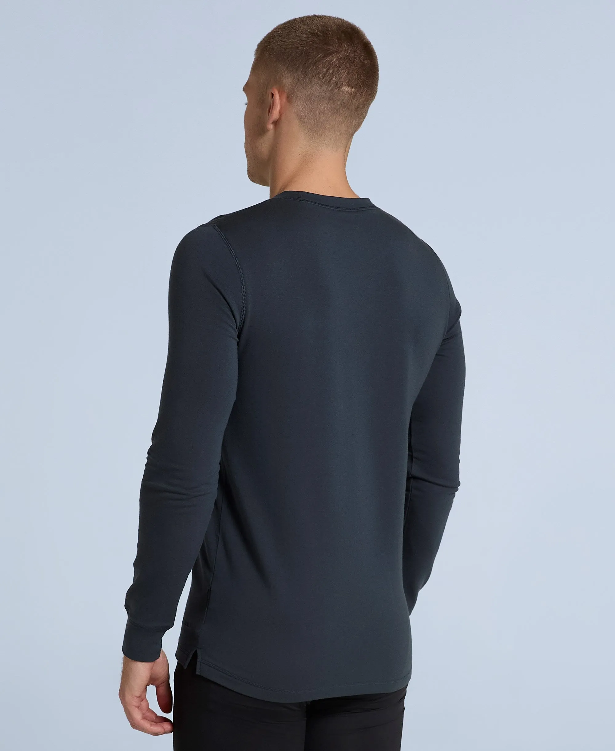 Blaze Mens Base Layer Top - Navy