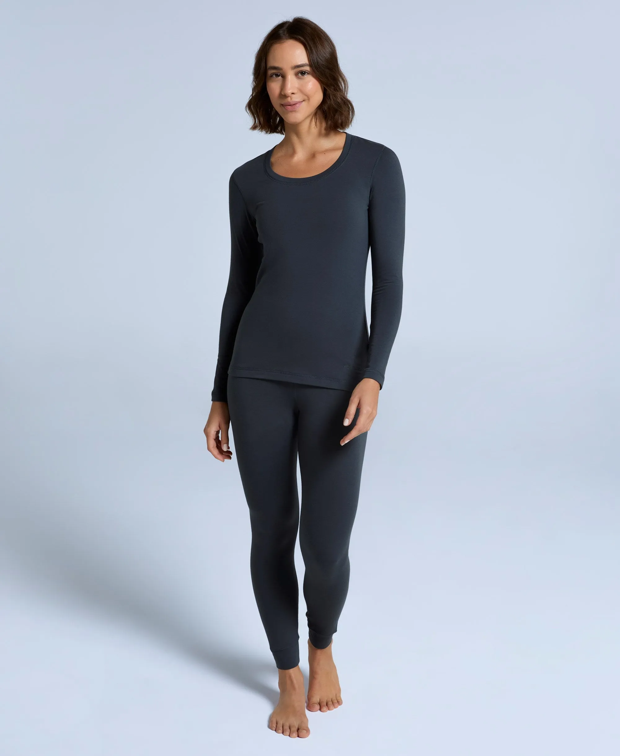 Blaze Womens Base Layer Top - Navy