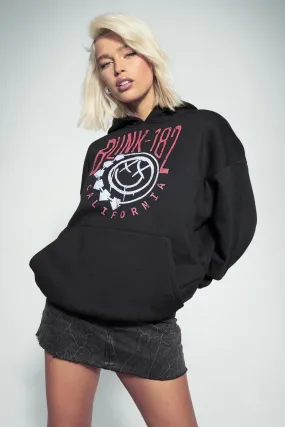 Blink 182 Smiley Hoodie