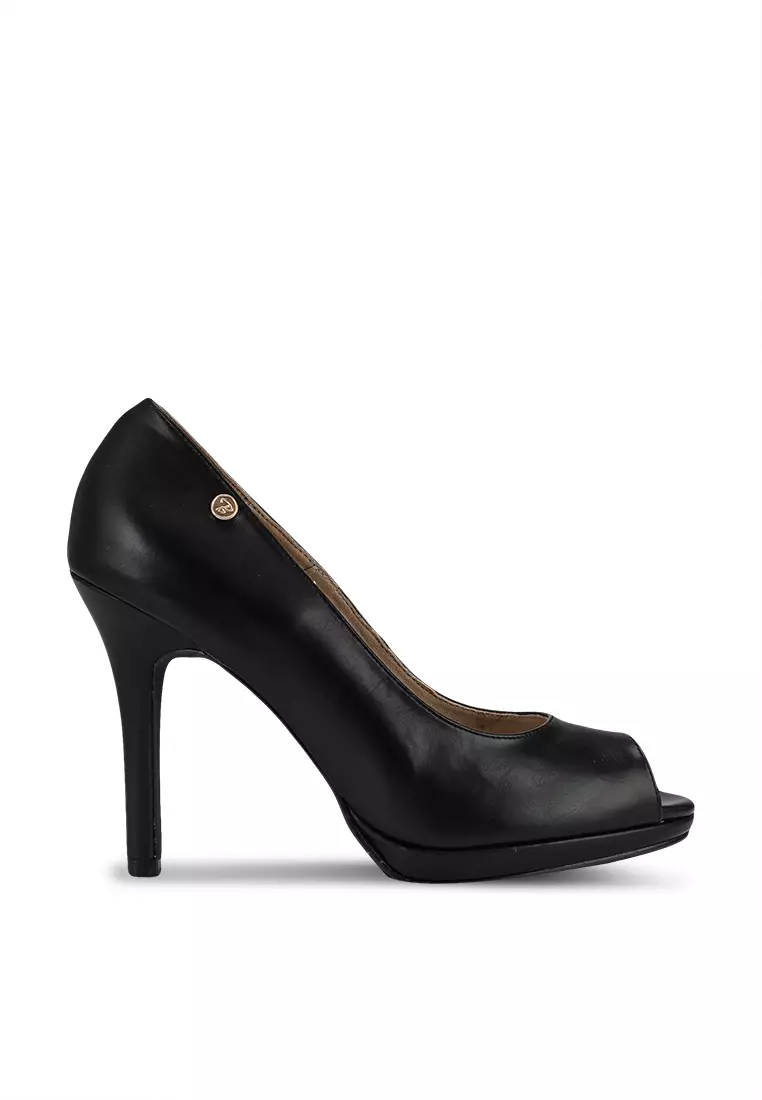 BLOWFISH MALAYSIA Sasha Black Peep Toe with Platform