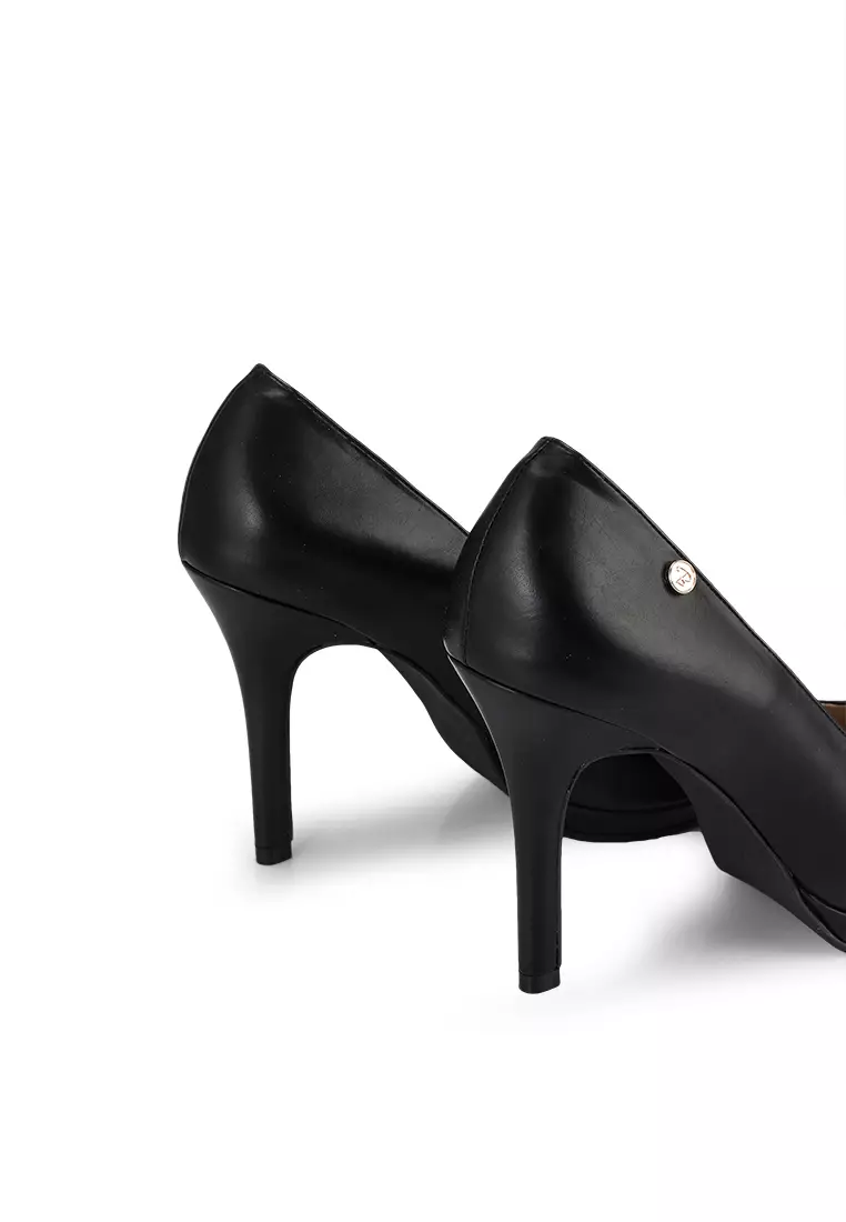 BLOWFISH MALAYSIA Sasha Black Peep Toe with Platform