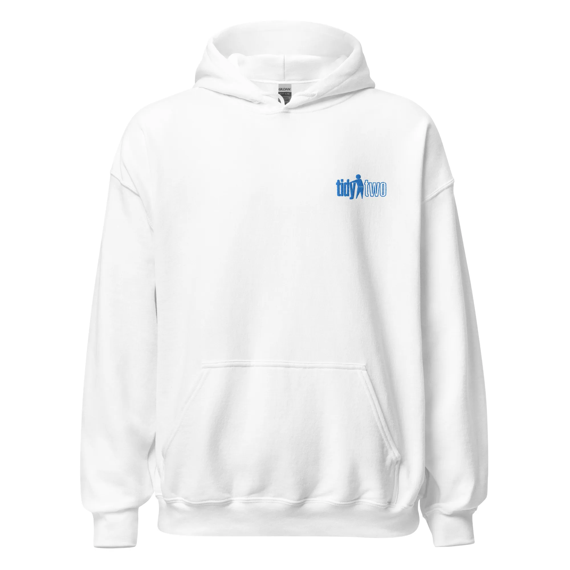 Blue TidyTwo Hoodie (embroidered)