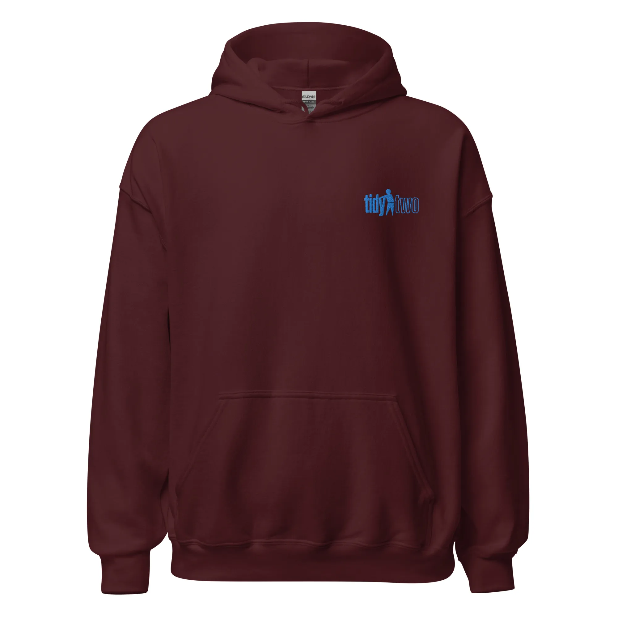 Blue TidyTwo Hoodie (embroidered)