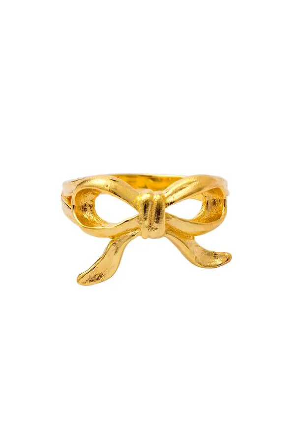 BOW PEEP RING - GOLD