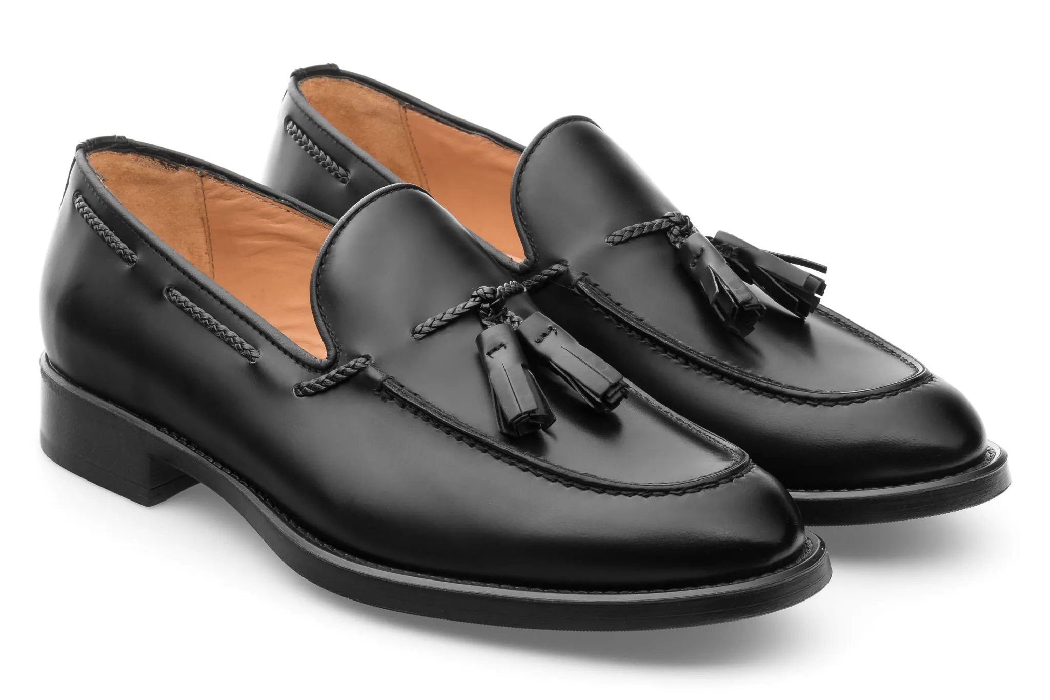 Brushed Loafer with Tassels