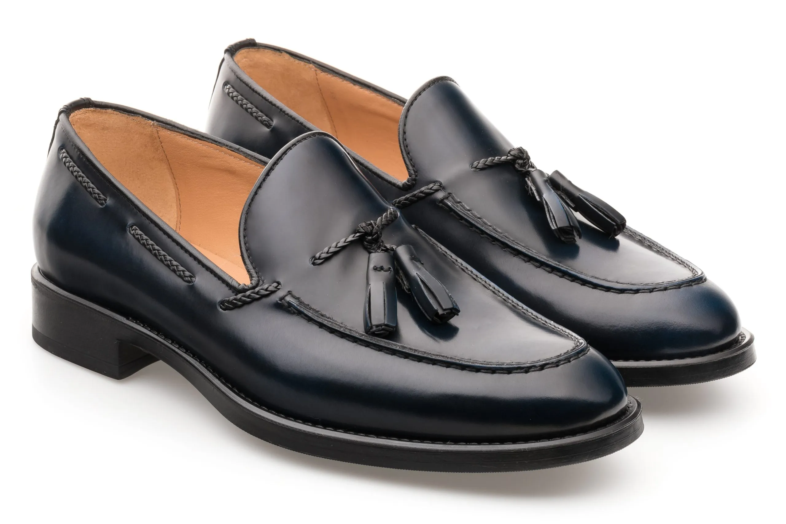 Brushed Loafer with Tassels