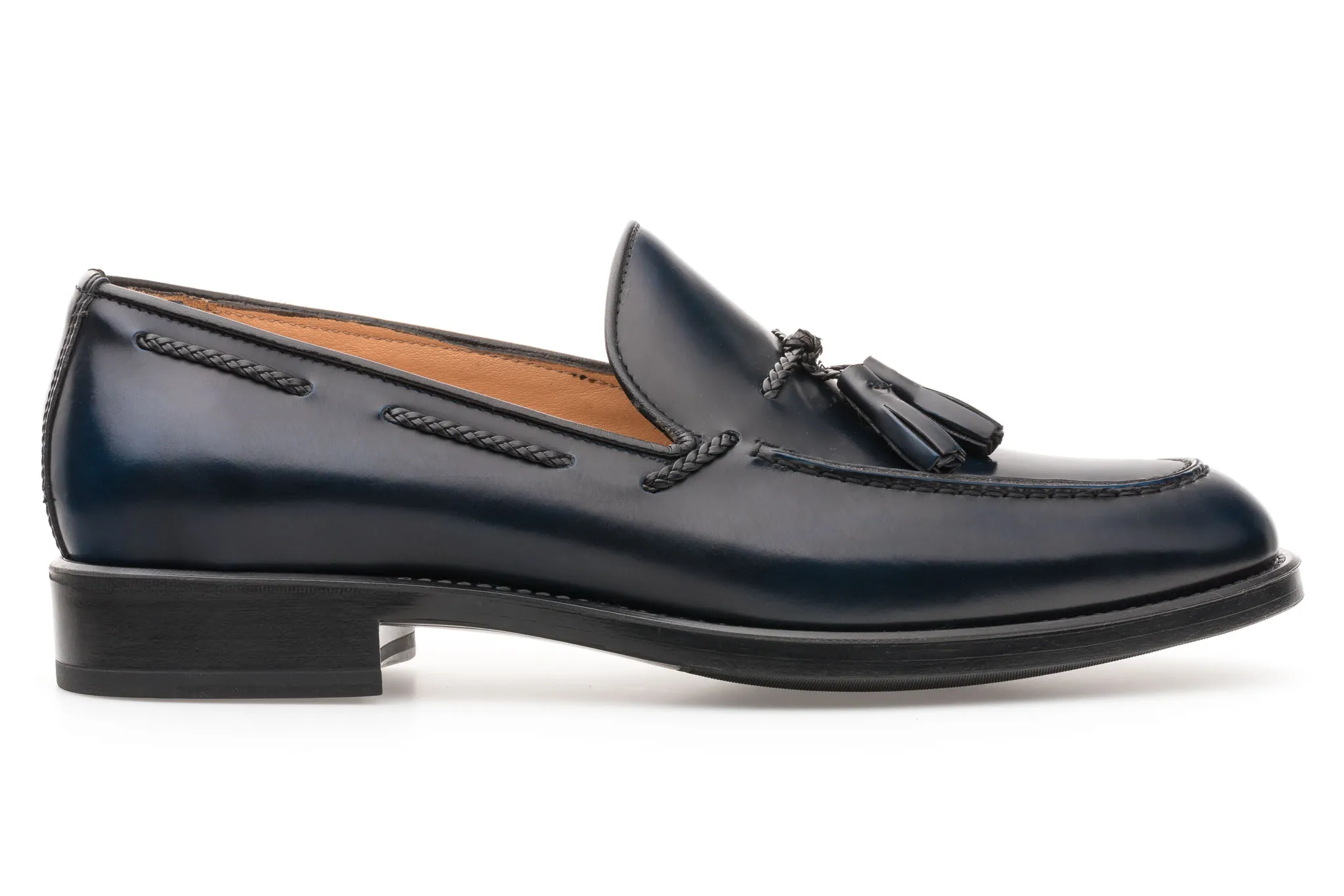 Brushed Loafer with Tassels