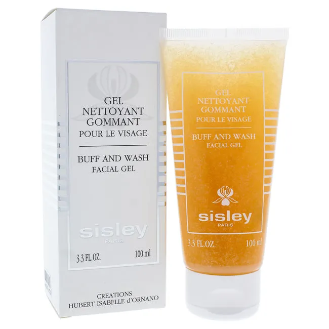 Buff and Wash Facial Gel by Sisley for Unisex - 3.3 oz Facial Gel