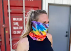 Buff Multi Use Face Mask Neck Gaiter - Tie Dye