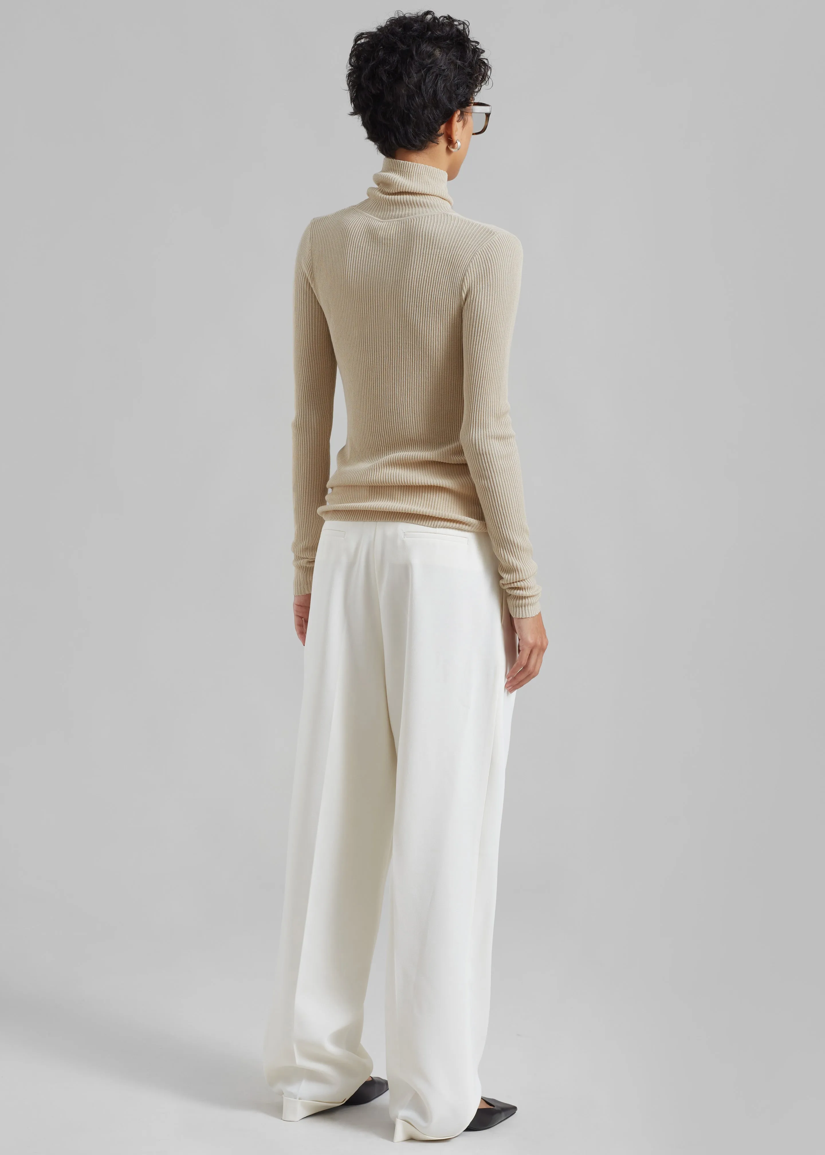 By Malene Birger Ronella Turtleneck - Wood