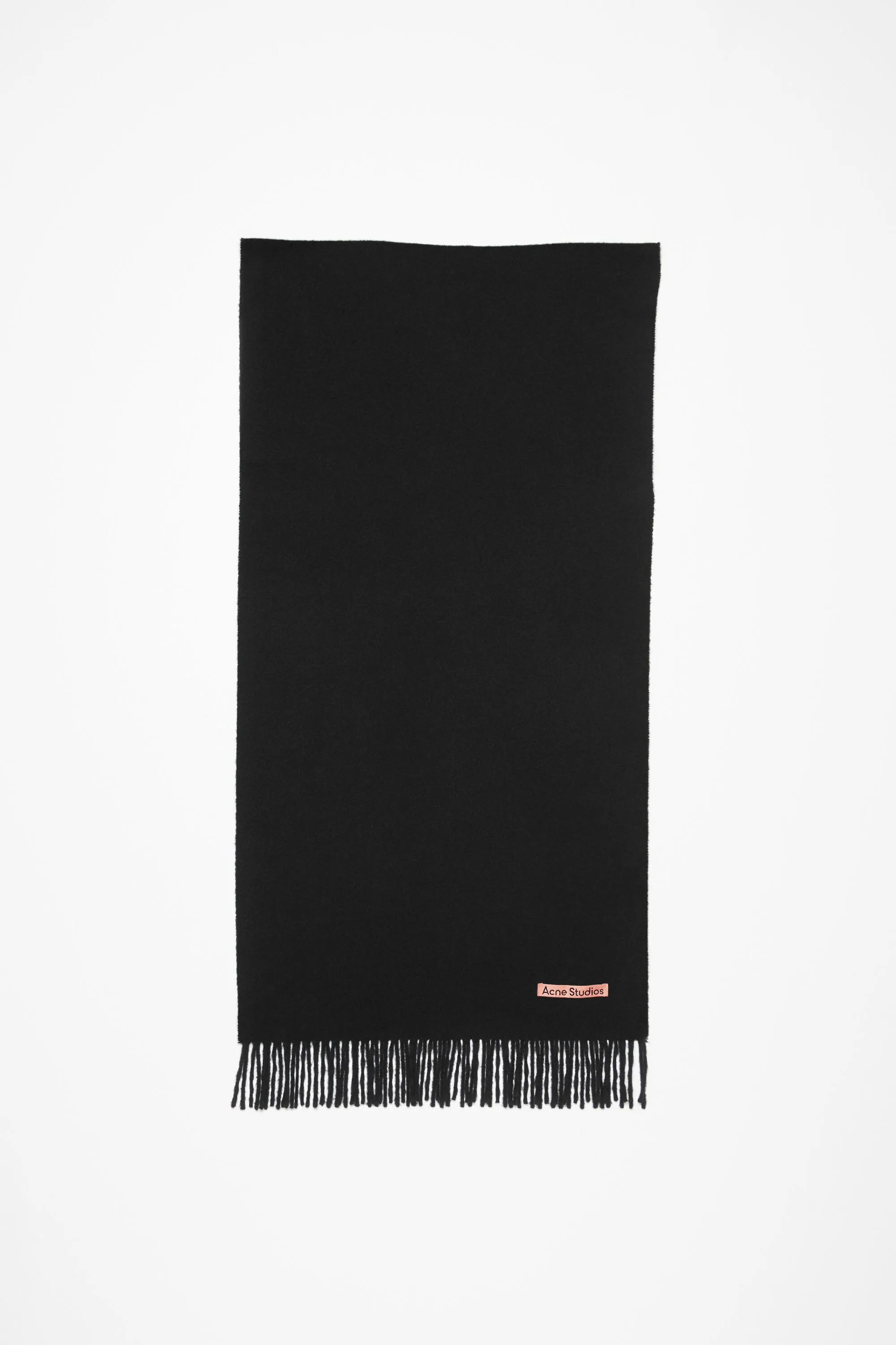 Cashmere fringe scarf - Narrow