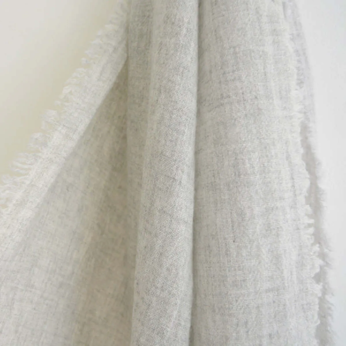 Cashmere Scarf - Light Grey