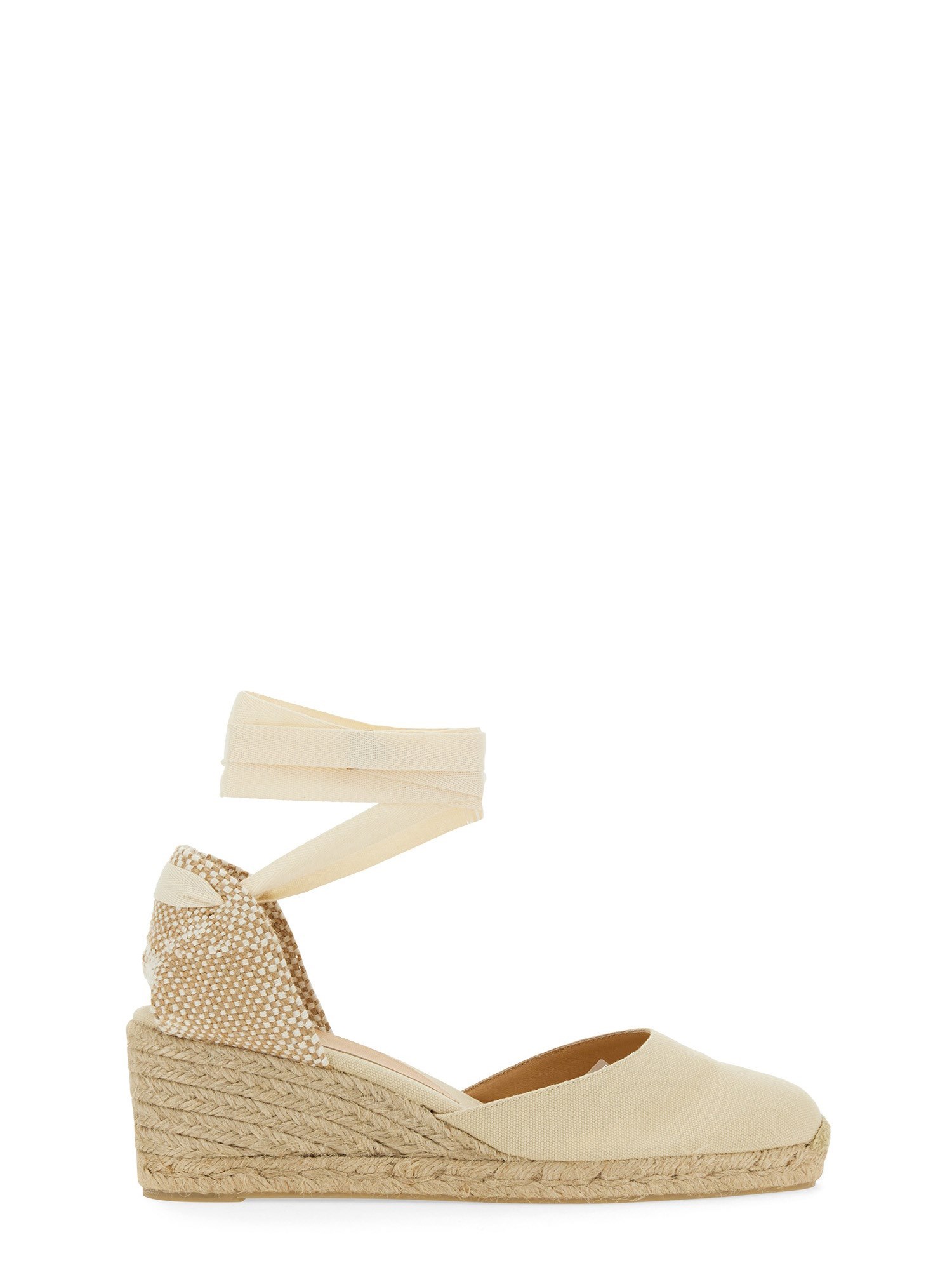 CASTANER    COTTON CANVAS ESPADRILLE CARINA WITH WEDGE