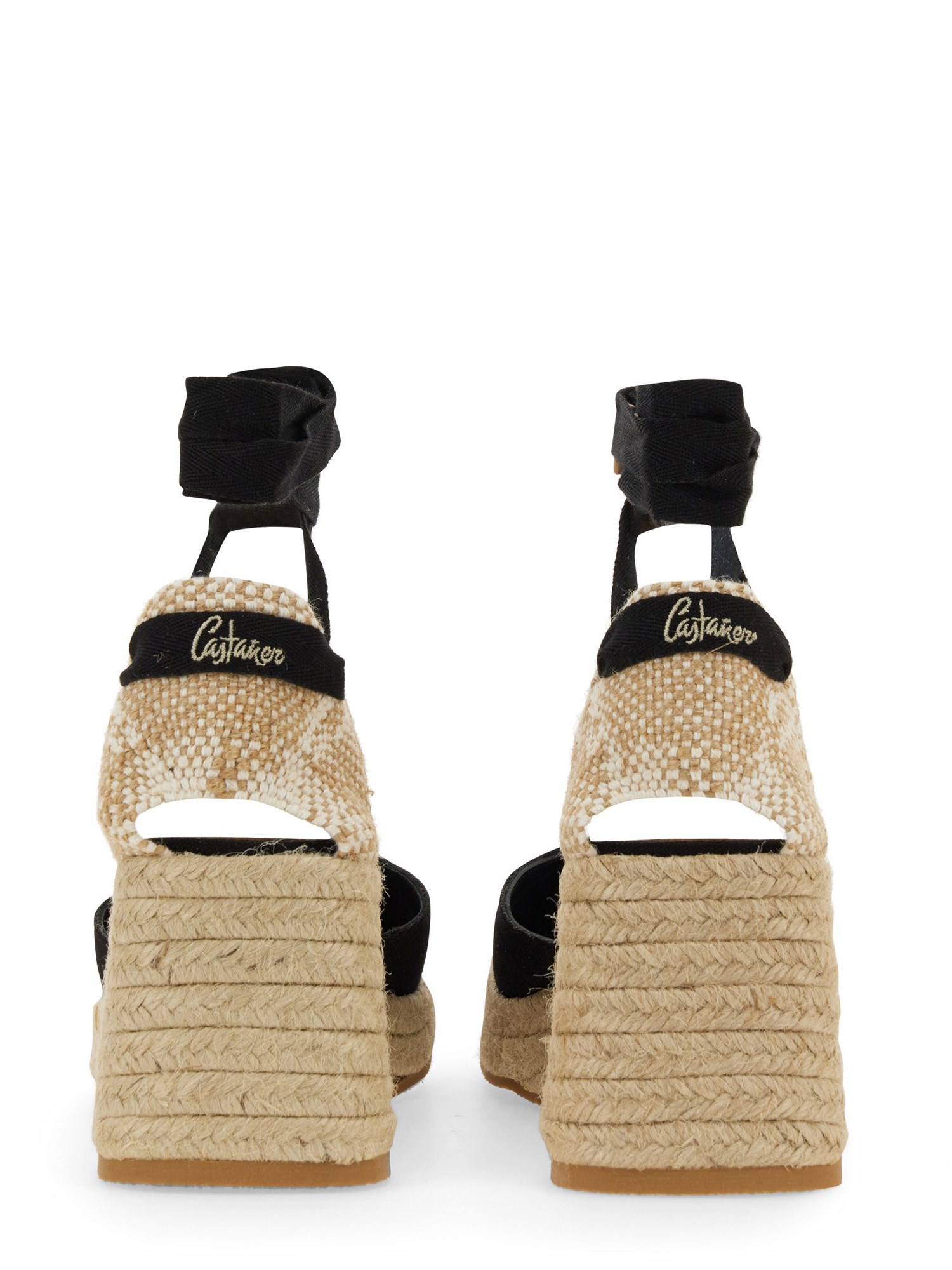 CASTANER    COTTON CANVAS ESPADRILLE TINA WITH WEDGE