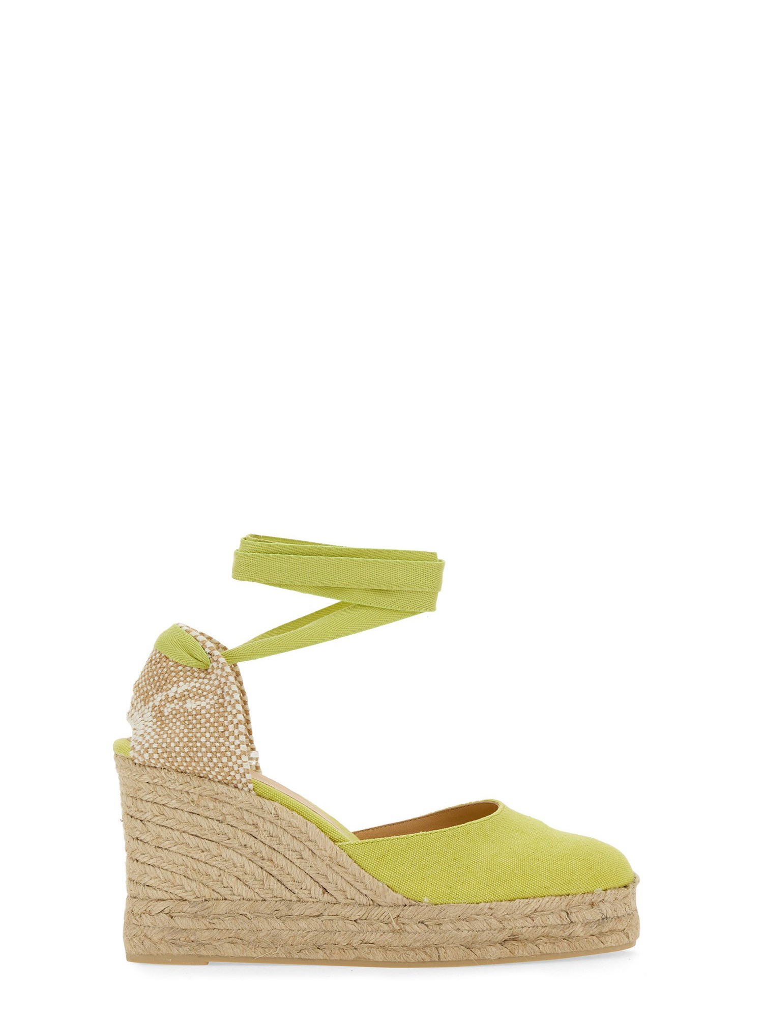 CASTANER    CUTE COTTON CANVAS ESPADRILLE WITH WEDGE