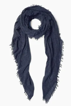 Chan Luu Cashmere Scarf in Jeans Blue 