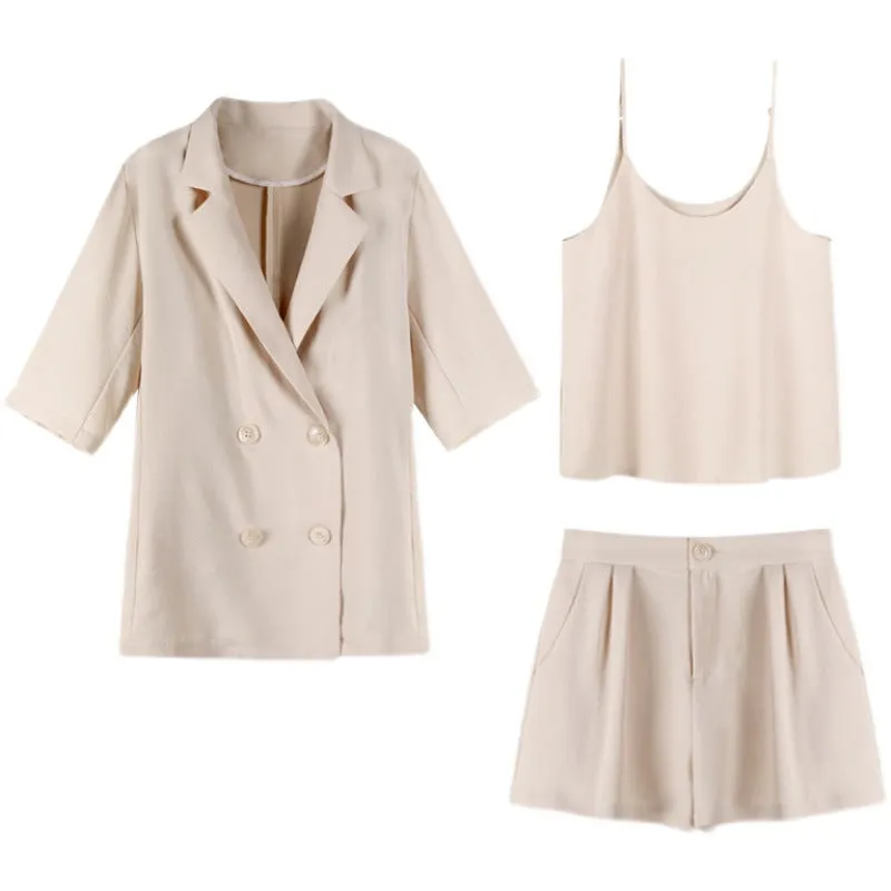 Chiffon Suit Shorts Western Style Professional Suit