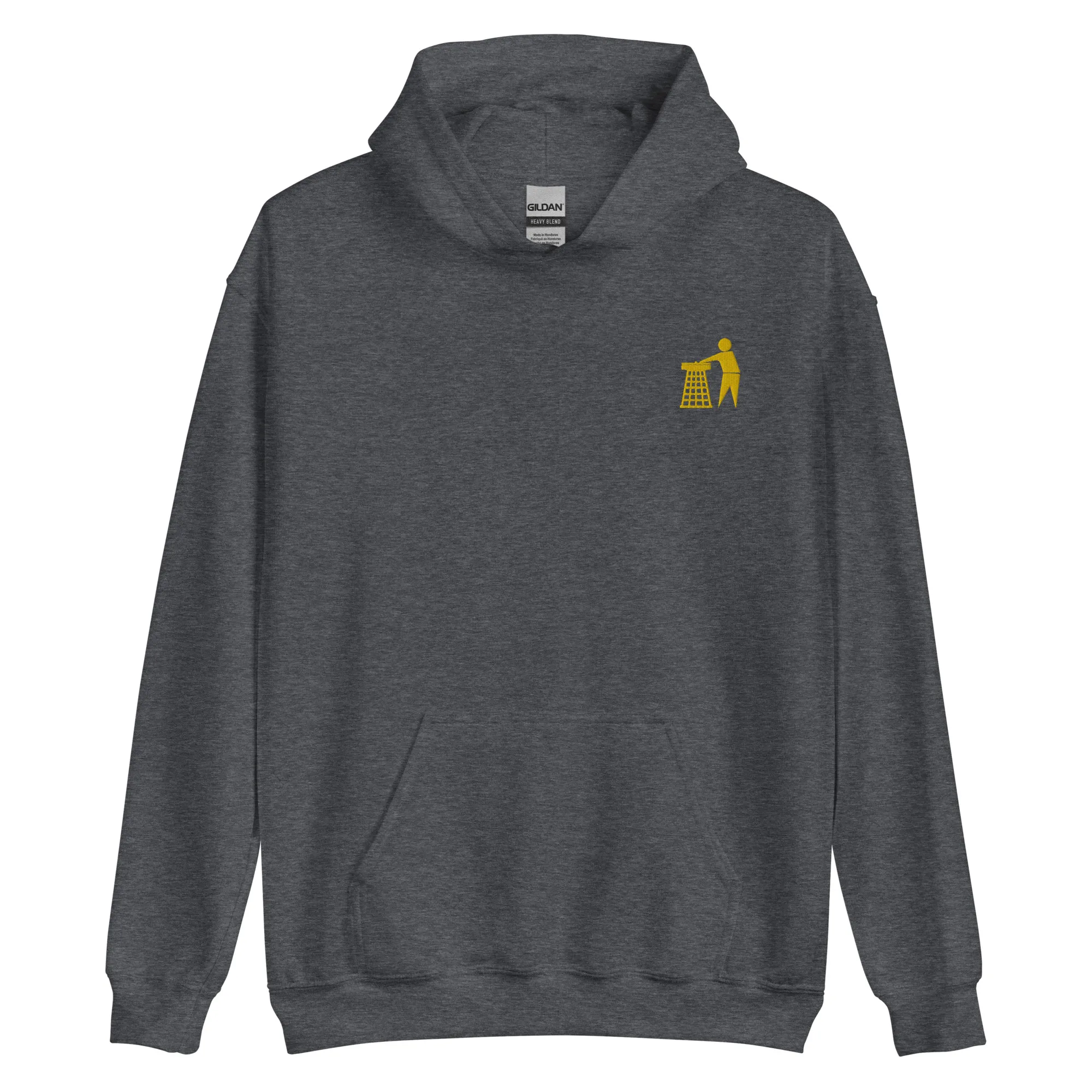 Classic Yellow Tidy Hoodie (embroidered)